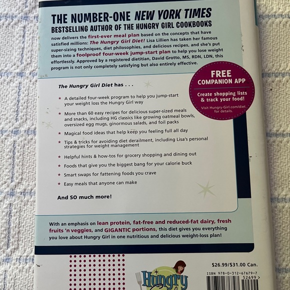 The Hungry Girl Diet Book by Lisa Lillien - Picture 2 of 2